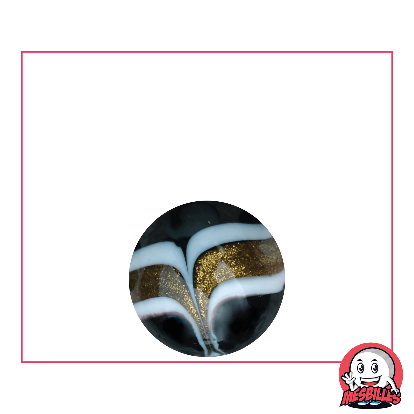 biglia-art-16mm-ancoraggio-nero-dorato-nero