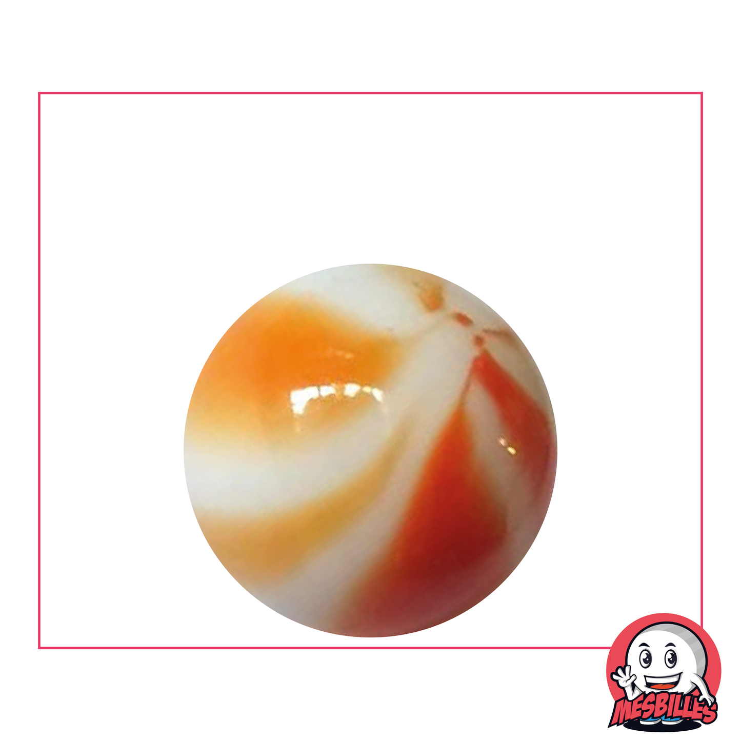 1 Biglia Arlecchino Arancione 25 mm
