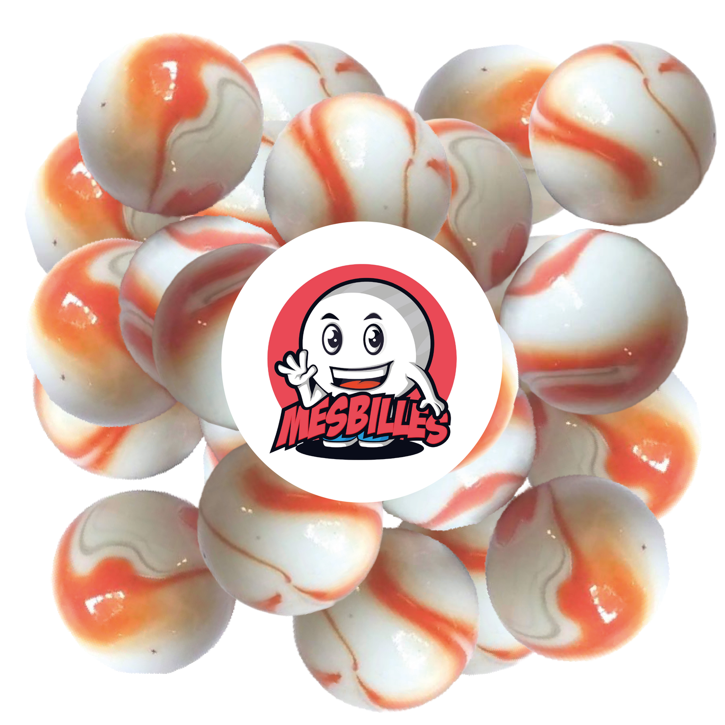 1 Biglia Arlecchino Arancione 25 mm