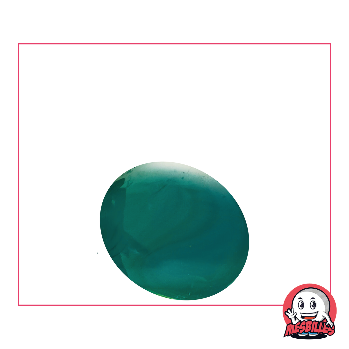 1 Biglia Piatta Lucida Blu Anatra 30 mm