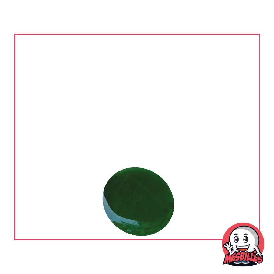 1 Biglia Piatta 12 mm Luce Verde Scuro