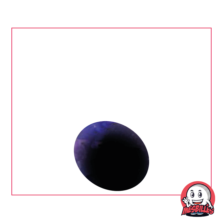 1 Biglia Piatta Luce Viola Notte 18 mm