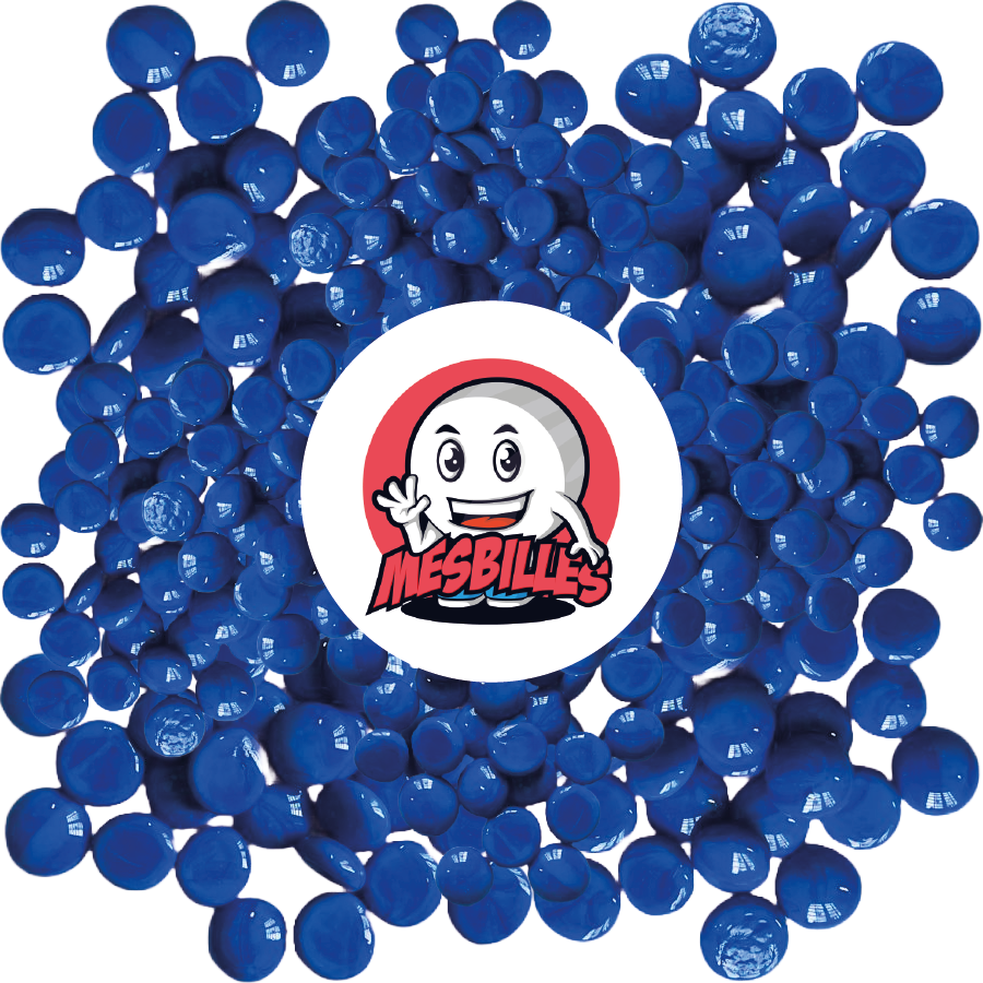 1 Biglia Piatta 12 mm Perla Blu