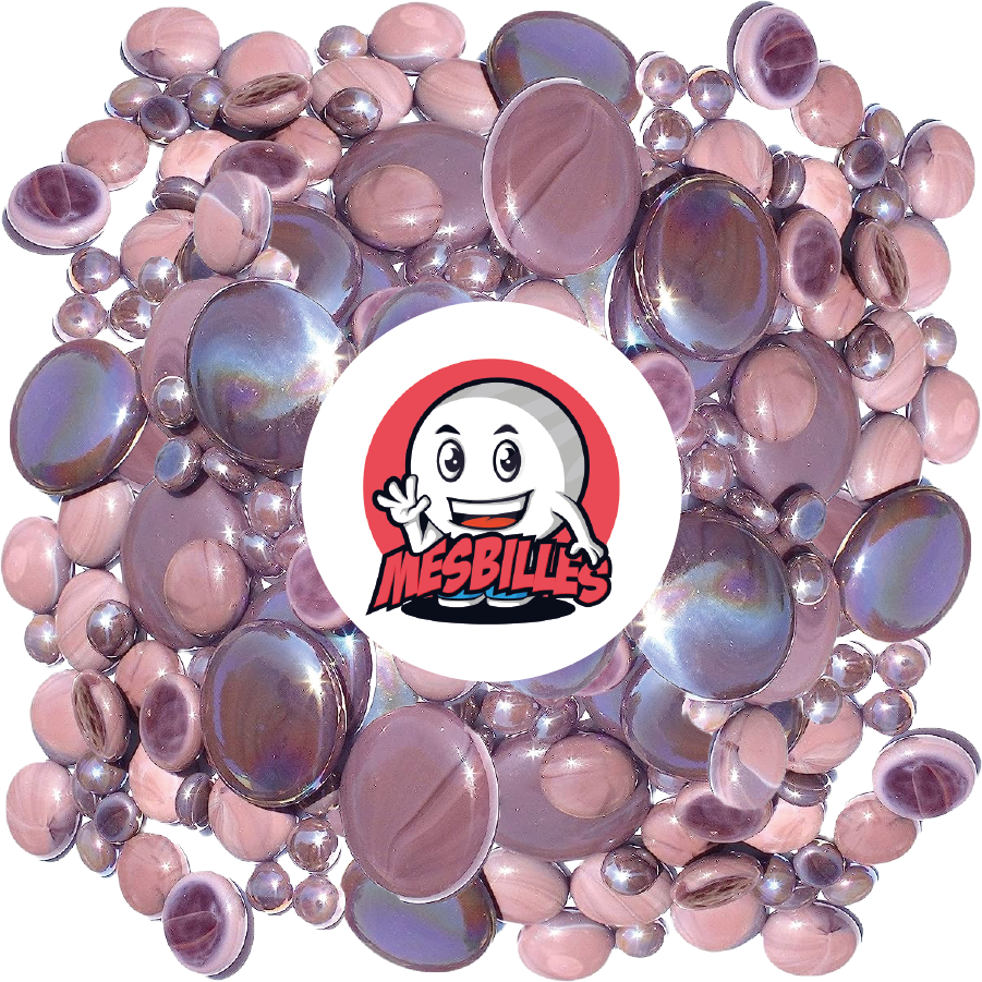 1 Biglia Piatta 12 mm Lucida Viola