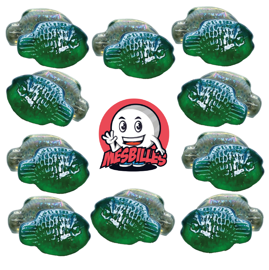 1 Biglia Pesce Koi Verde