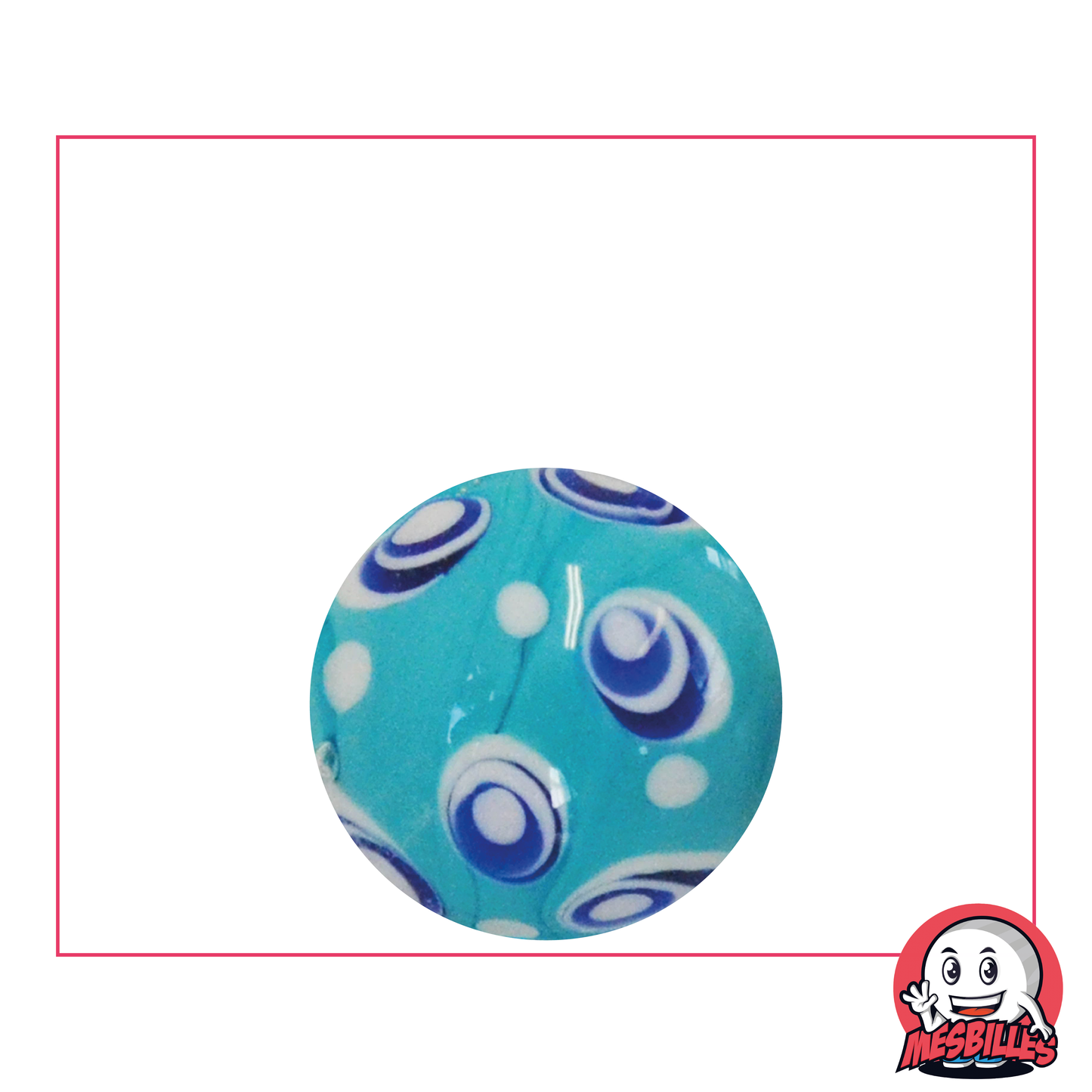 1 Biglia Art Bubble Blu 22 mm