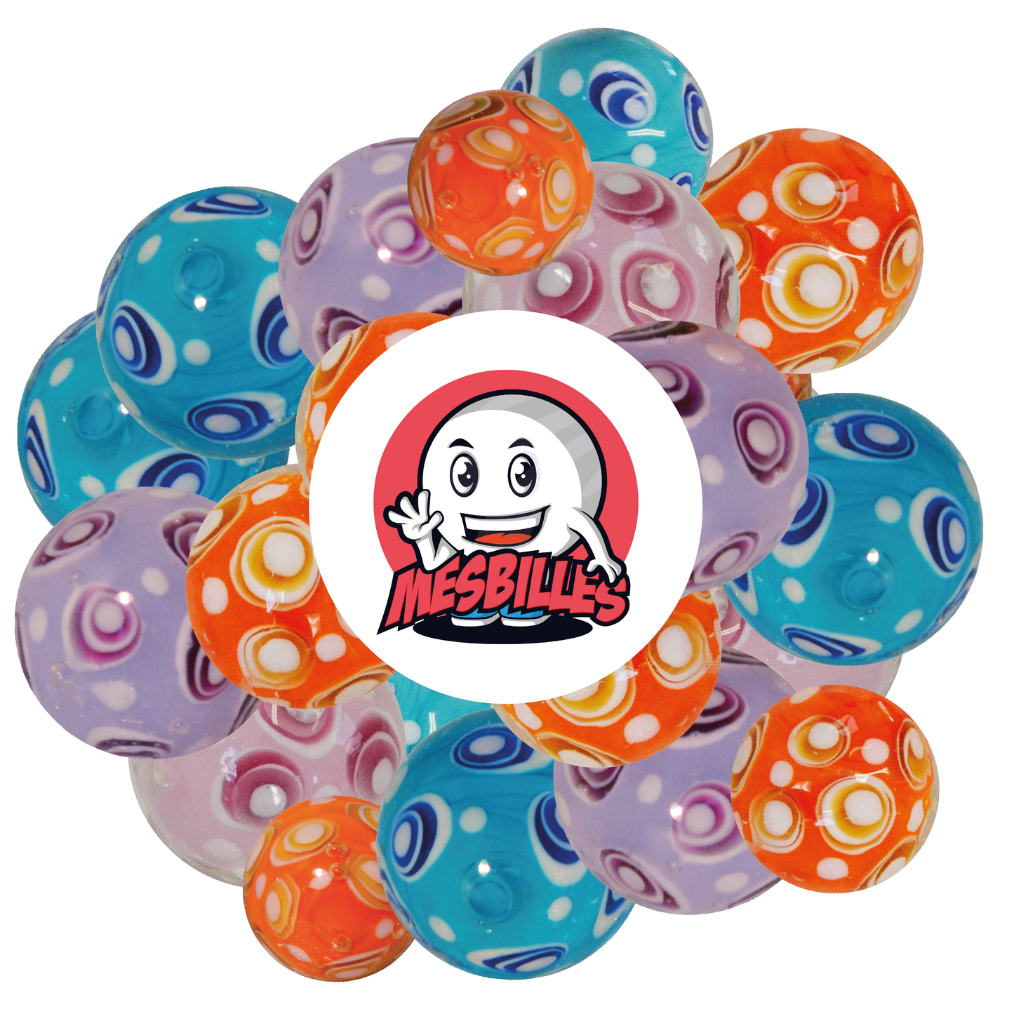 1 Biglia Art Bubble Rosa 22 mm