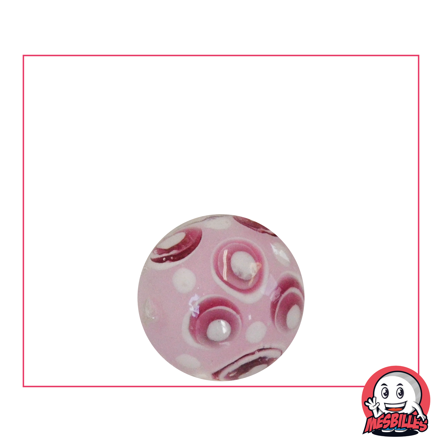 1 Biglia Art Bubble Rosa 16 mm