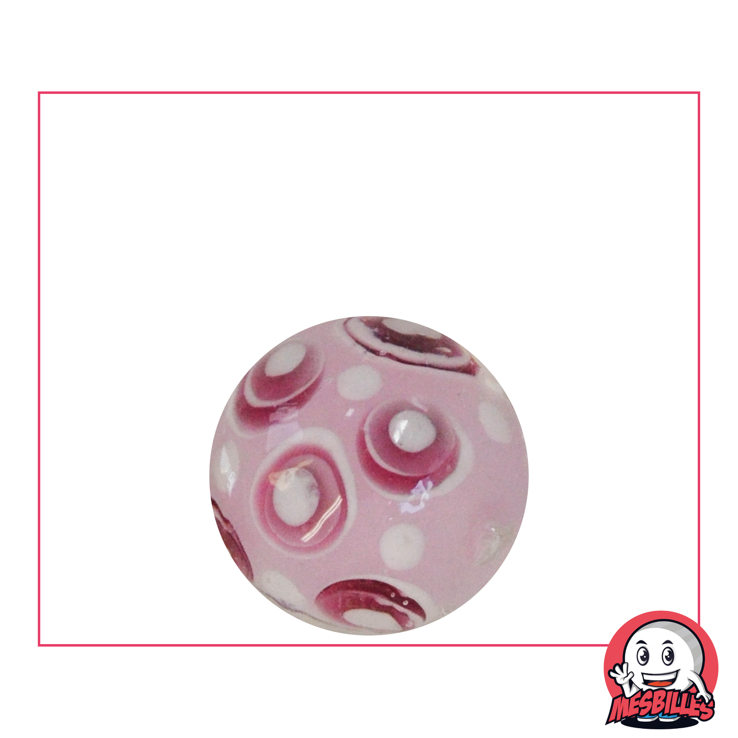 1 Biglia Art Bubble Rosa 22 mm
