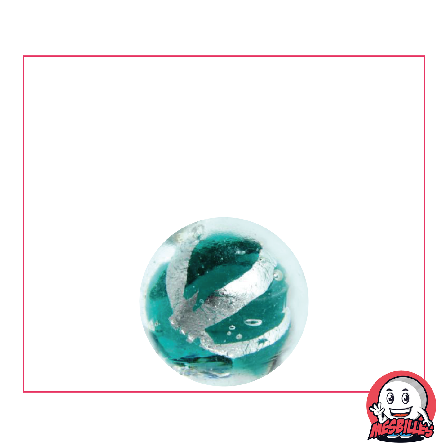 1 Biglia Art Gabbia Argento Verde Scuro 16 mm