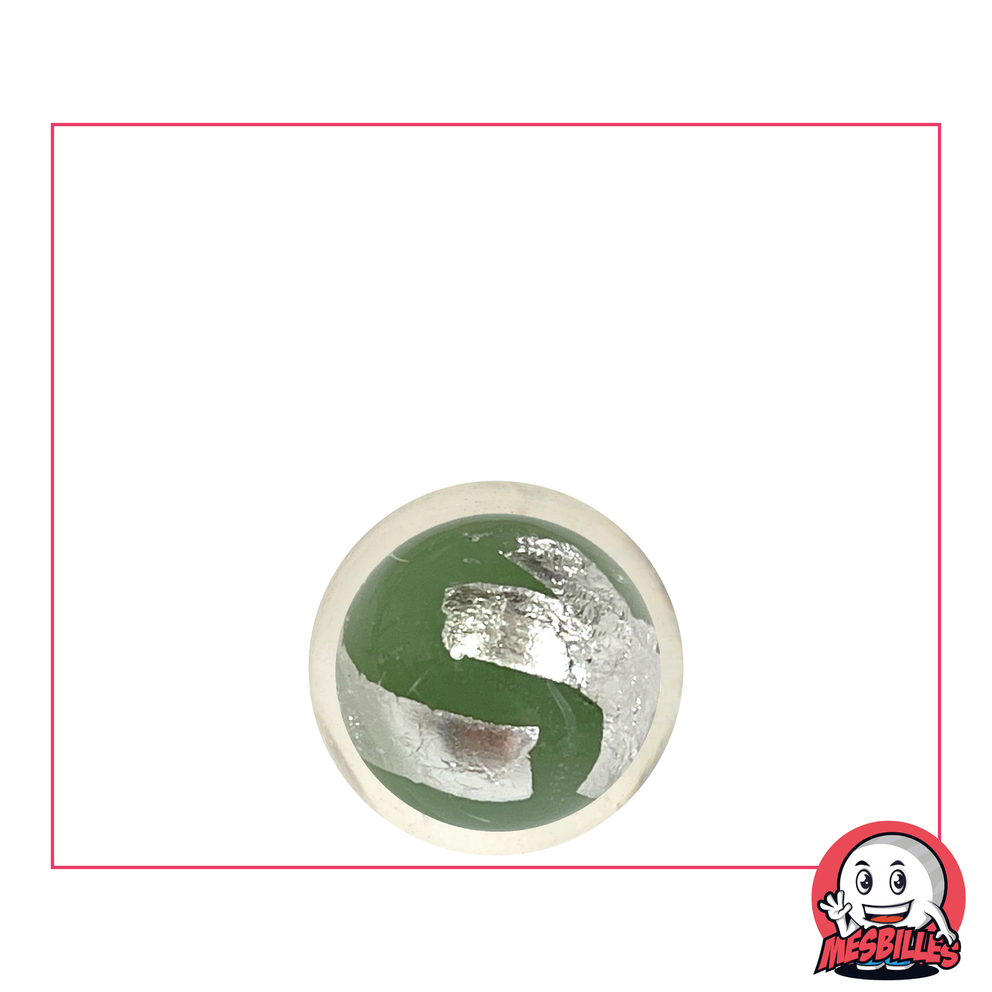 1 Biglia Art Gabbia Argento Verde 16 mm