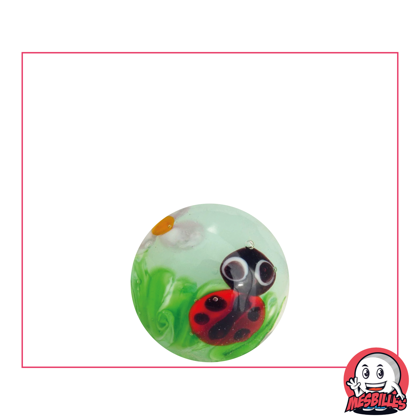1 Biglia Art Coccinella Verde 16 mm