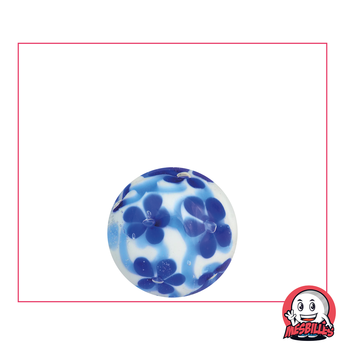 1 Biglia Art Daisy Blu 16 mm