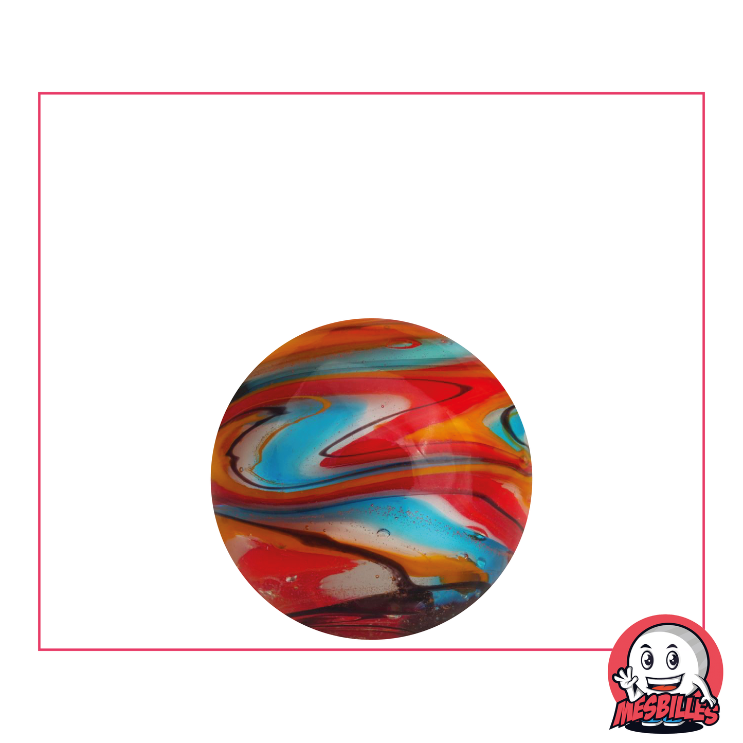 Biglia Speedy Flash Turchese 22 mm, striature multiple, prevalentemente turchese - scelta versatile