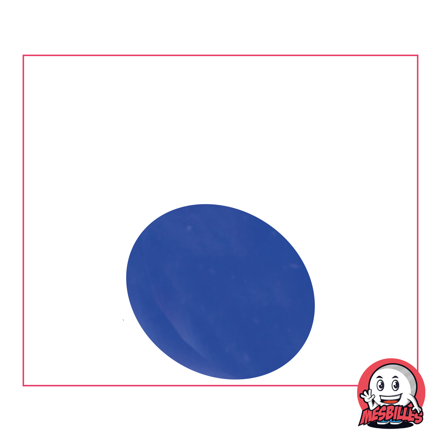 1 Biglia Piatta Lucida Blu Notte 30 mm