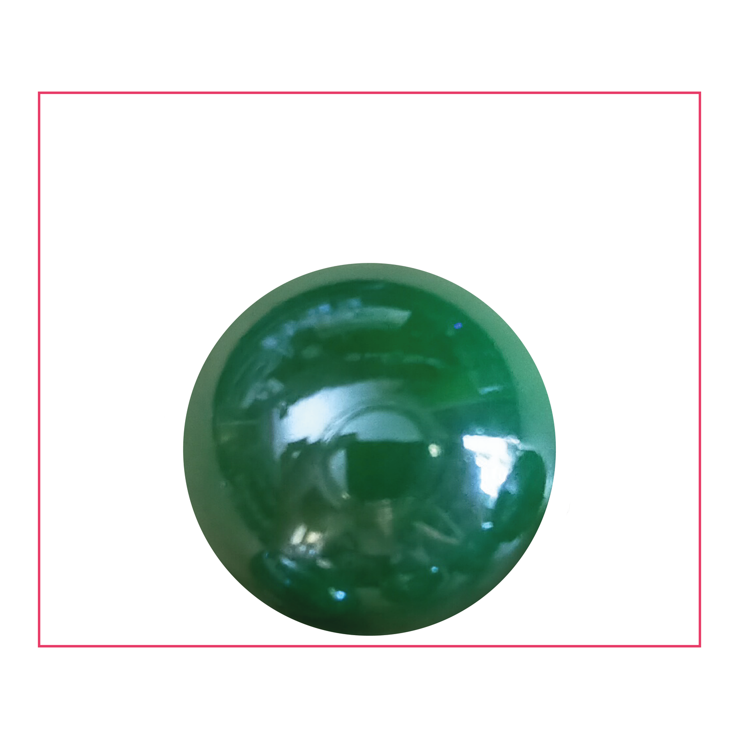 1 Biglia Verde Glossy 25 mm