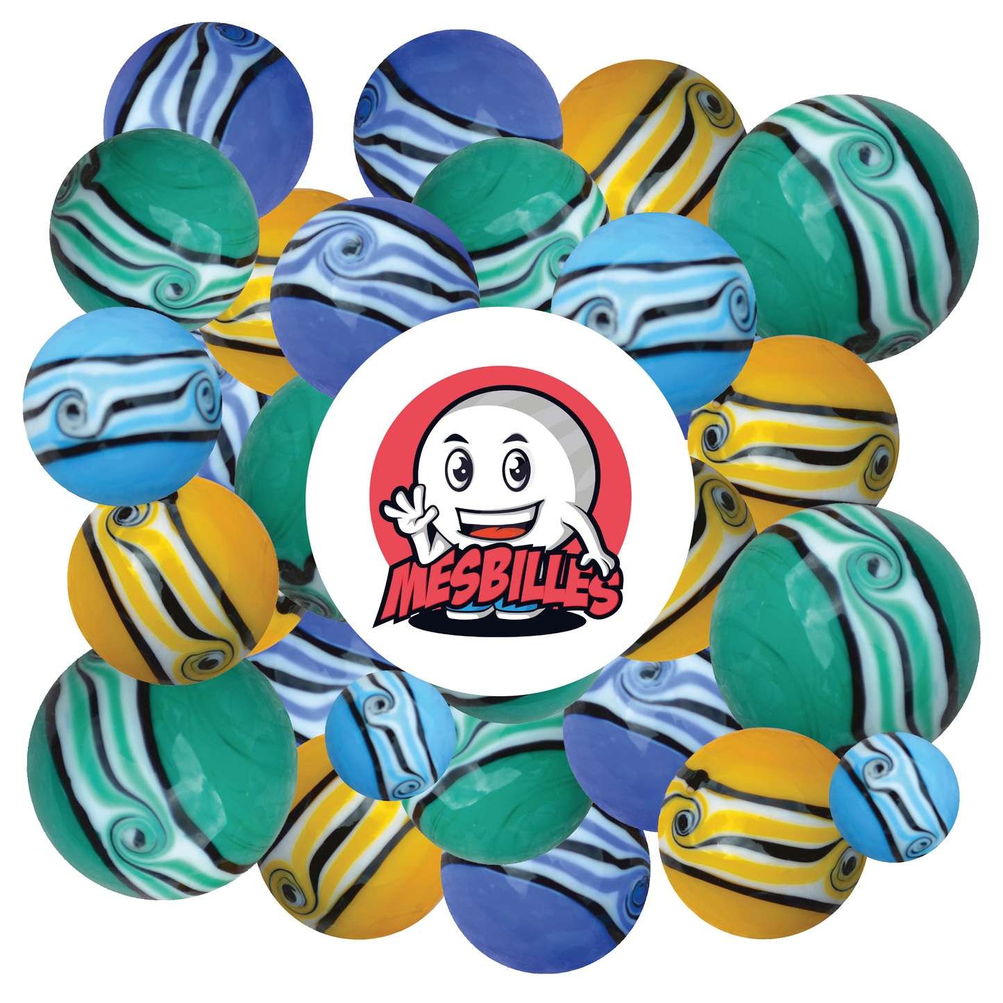 1 Biglia Art Hawaii Blu 22 mm