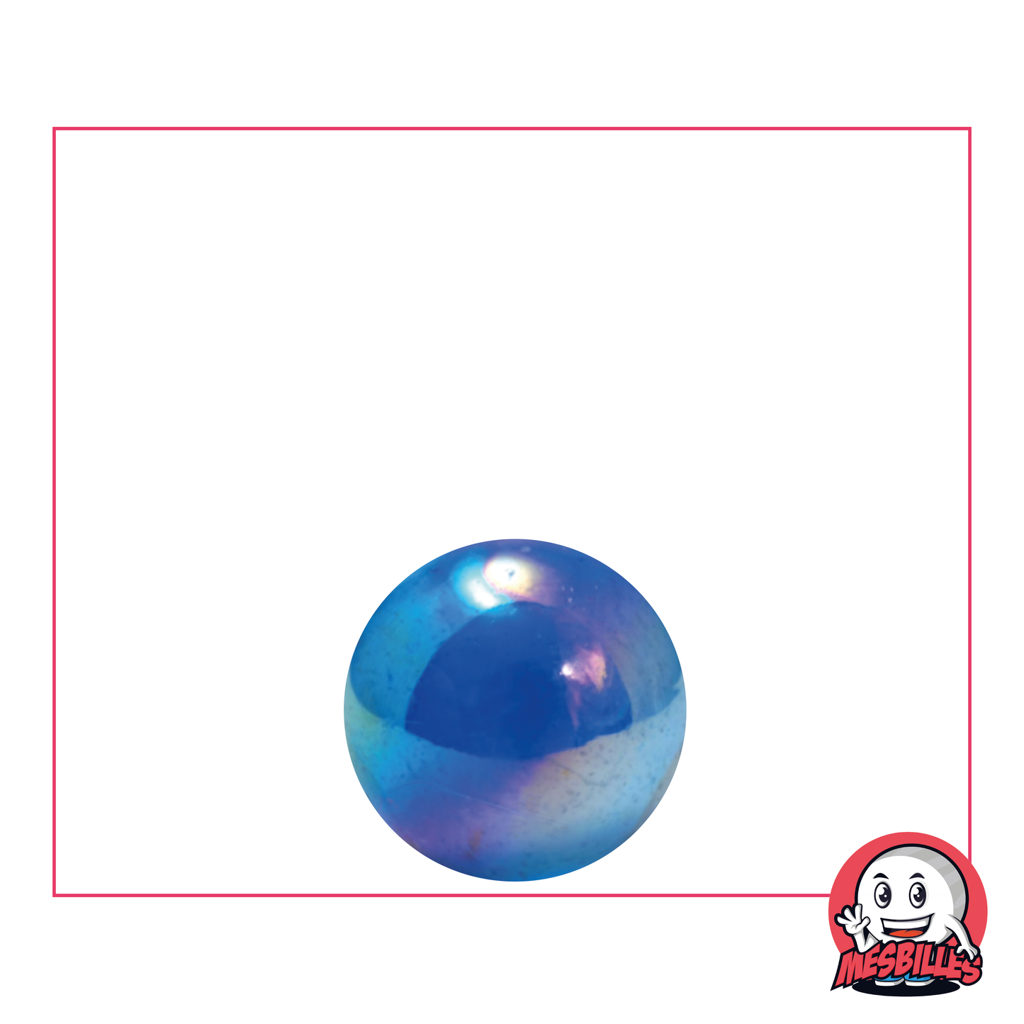 Biglia Iridescente 14 mm Blu, la luce a portata di mano