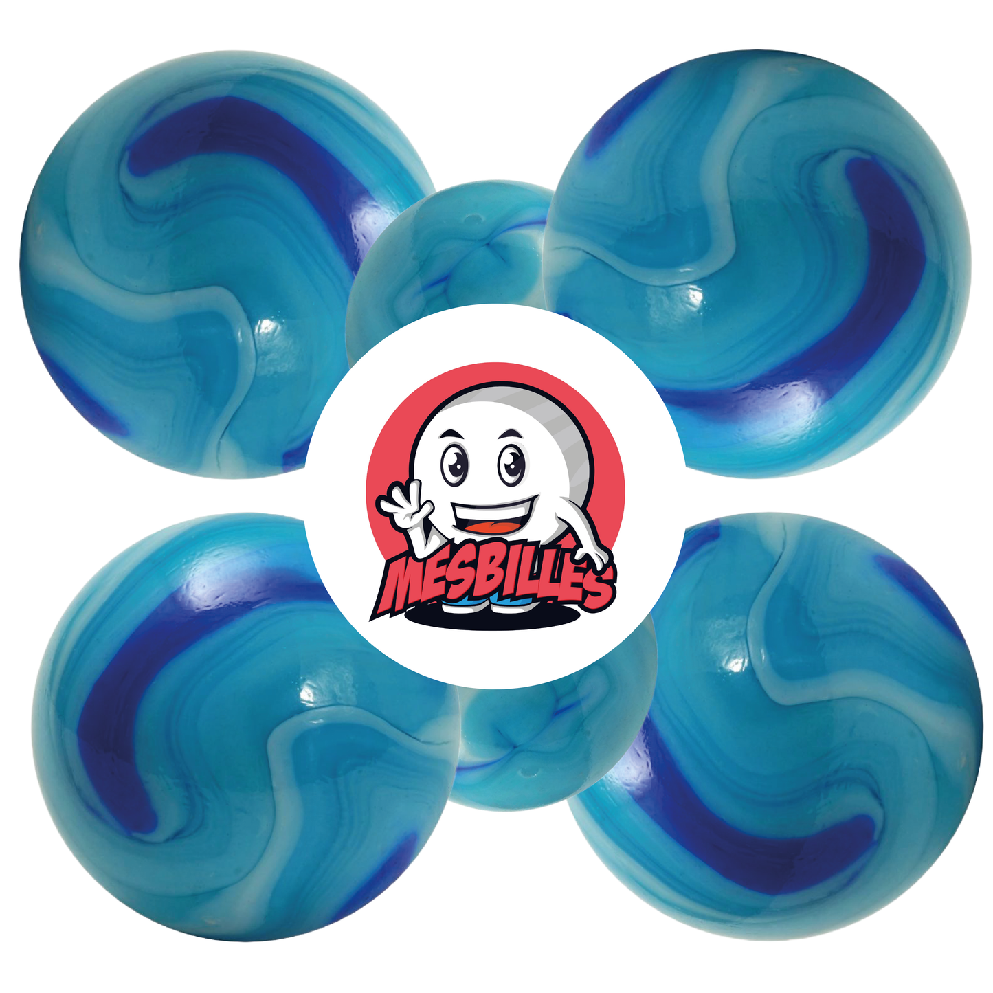 Immergetevi nelle acque cristalline della Blue Lagoon con la biglia Blue Lagoon da 42 mm in vetro. Presenta un colore blu opaco simile alla porcellana. Lasciatevi incantare dal suo aspetto maestoso. Ordinate subito su MieiBiglie per aggiudicarvi questa biglia gigante che farà sicuramente scalpore