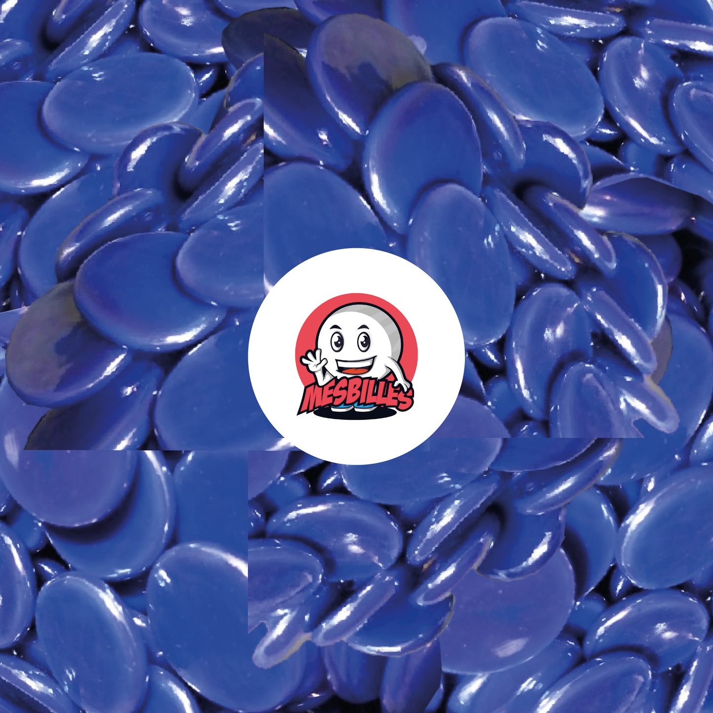 1 Biglia Piatta Lucida Blu Notte 30 mm
