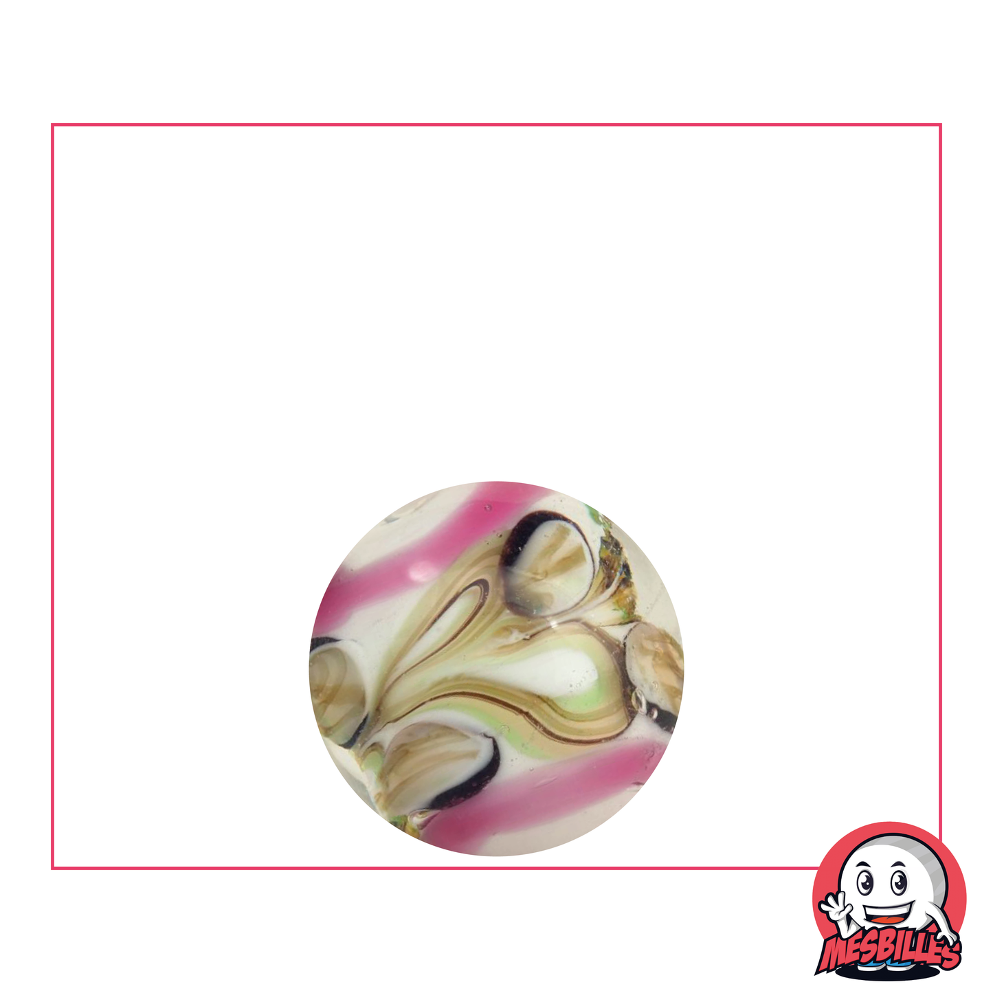 1 Biglia Art Pastel Rosa 16 mm