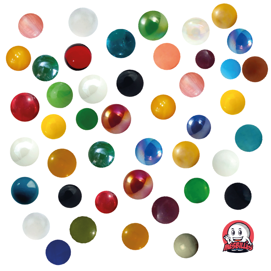 Mini biglie da 6 mm a 10 mm, biglie in vetro di tutti i colori, biglie in vetro brillanti