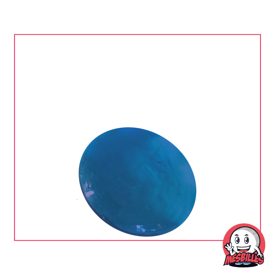 1 Biglia Piatta Luce Blu 30 mm