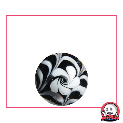 1 Biglia Art Fiore Nero 22 mm