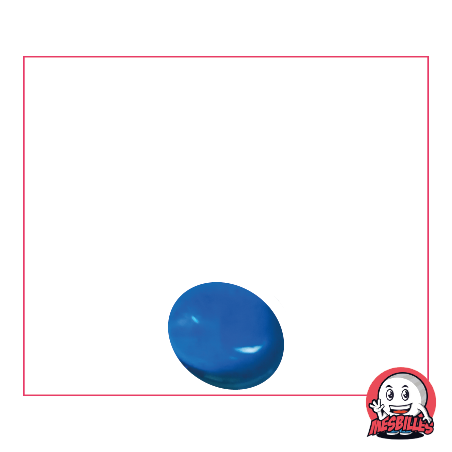 1 Biglia Piatta 12 mm Luce Blu