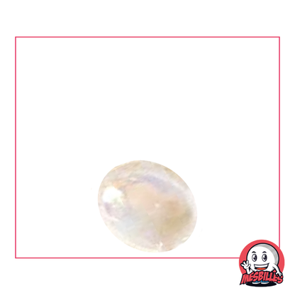 1 Biglia Piatta Iridescente Cristallo 18 mm