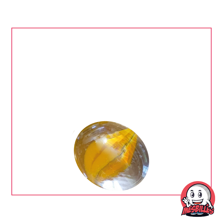 1 Biglia Piatta Vorticata Arancione 18 mm