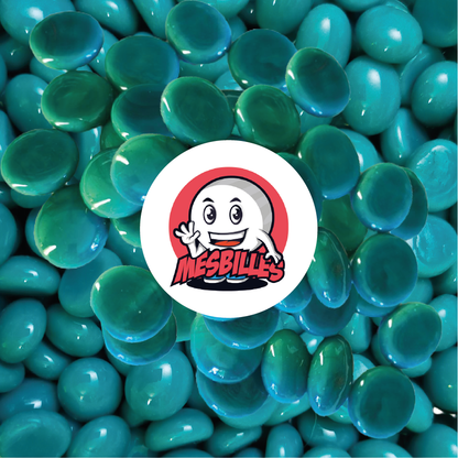 1 Biglia Piatta Perla Blu Anatra 18 mm