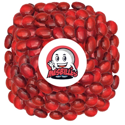 1 Biglia piatta 18 mm Lente Rossa