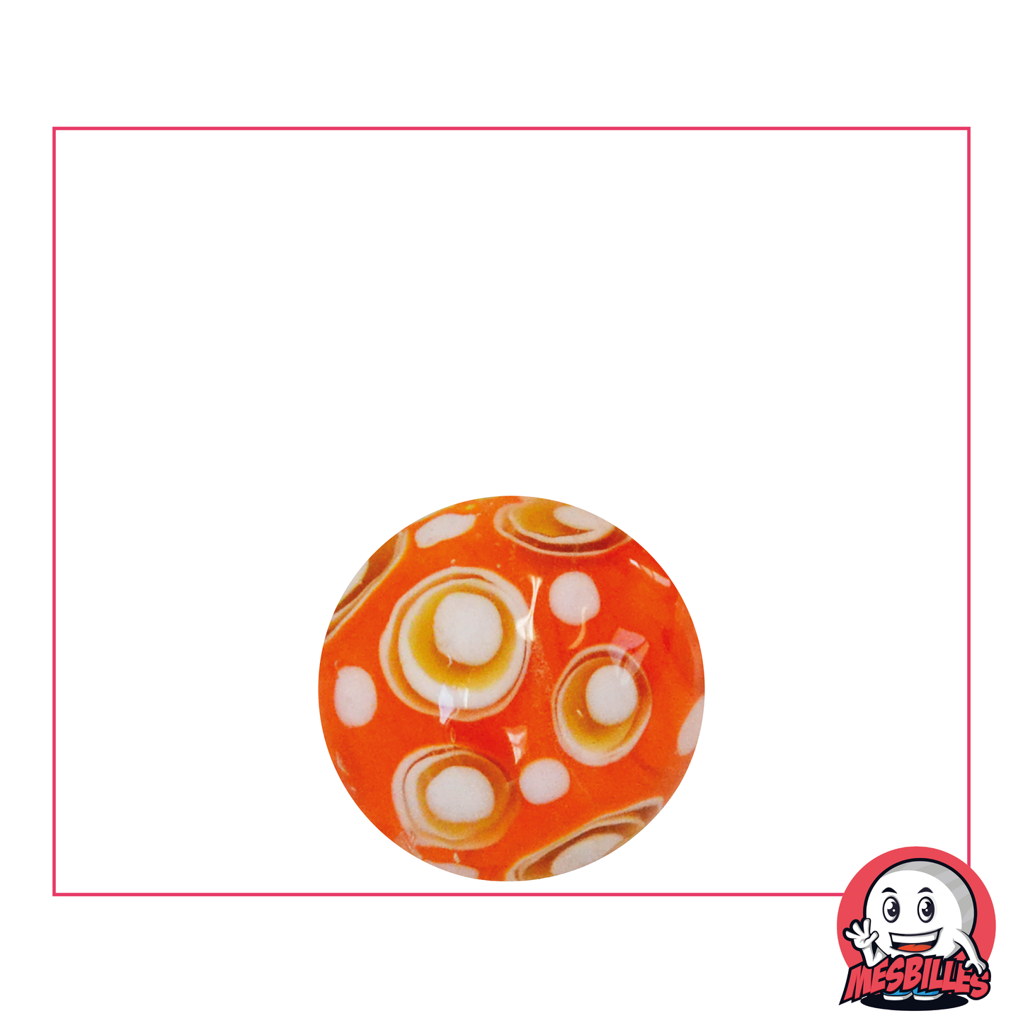 1 Biglia Art Bubble Arancione 16 mm