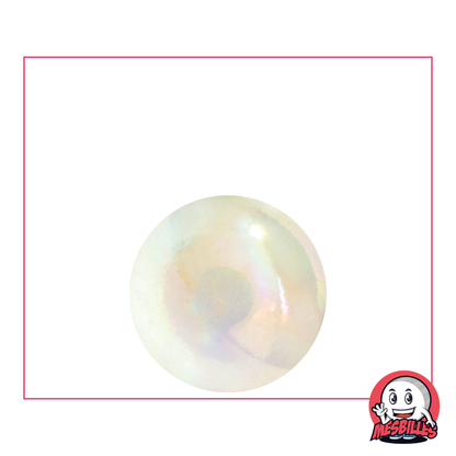 Biglia in vetro da 22 mm Biglia rotonda e traslucida, aspetto iridescente, per un tocco di brillantezza unico