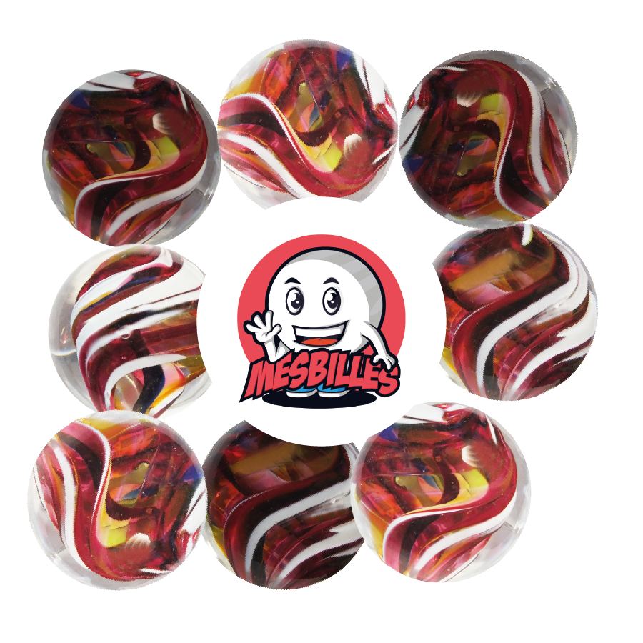 MesBilles presenta le Biglie Art Mars Attack da 35 mm