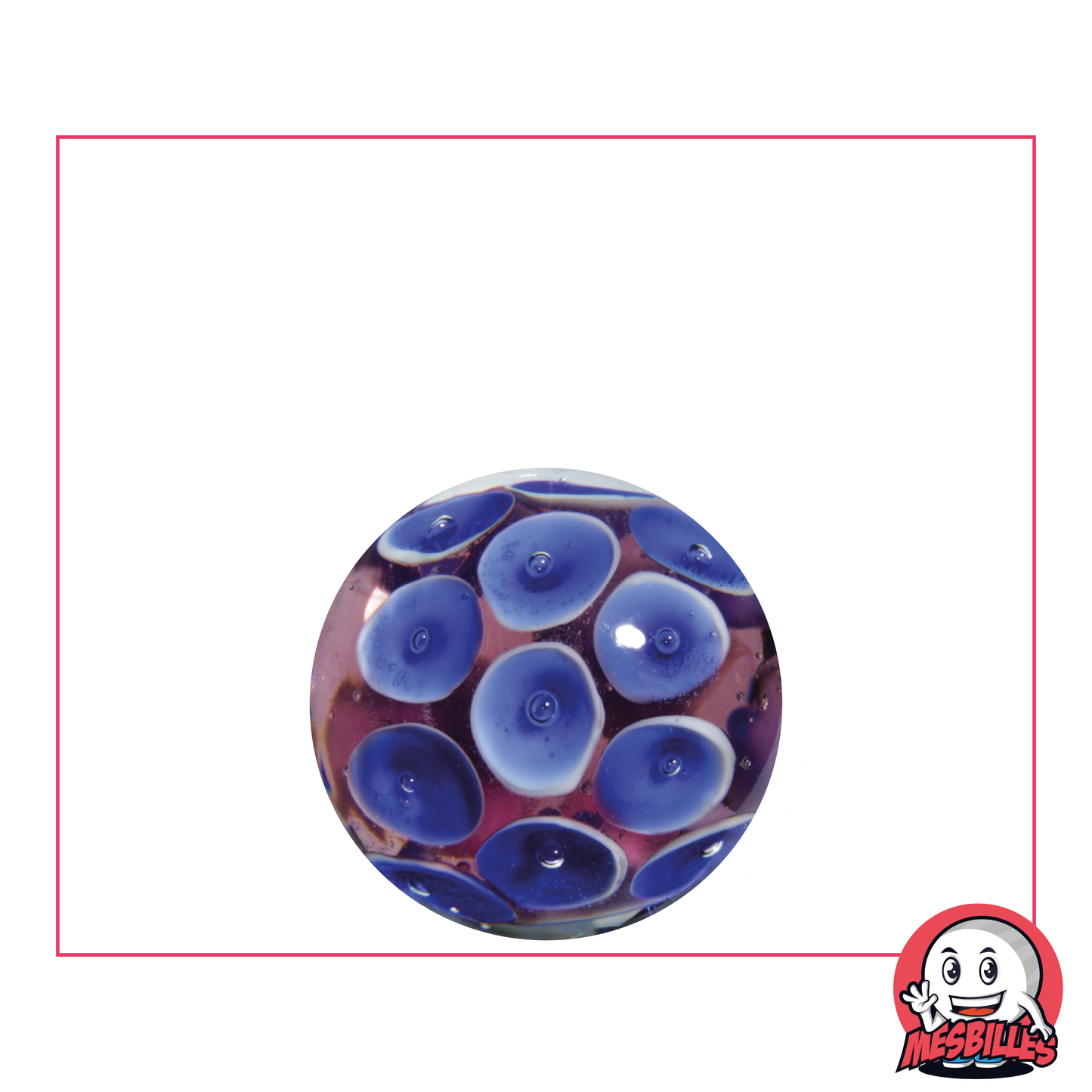 1 Biglia Arte Nénuphar Blu 22 mm