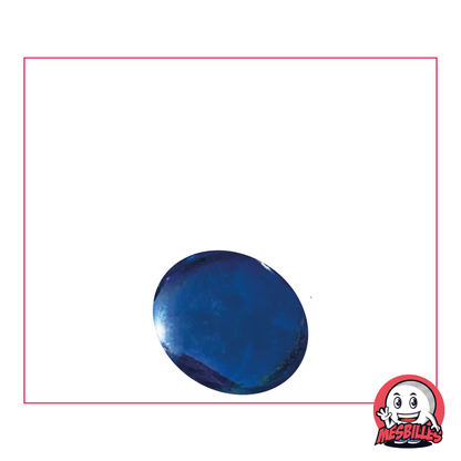 1 Biglia Piatta Iridescente Blu-Notte 18 mm