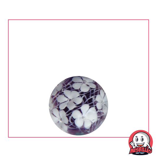 1 Biglia Art Tappeto Floreale Viola 16 mm
