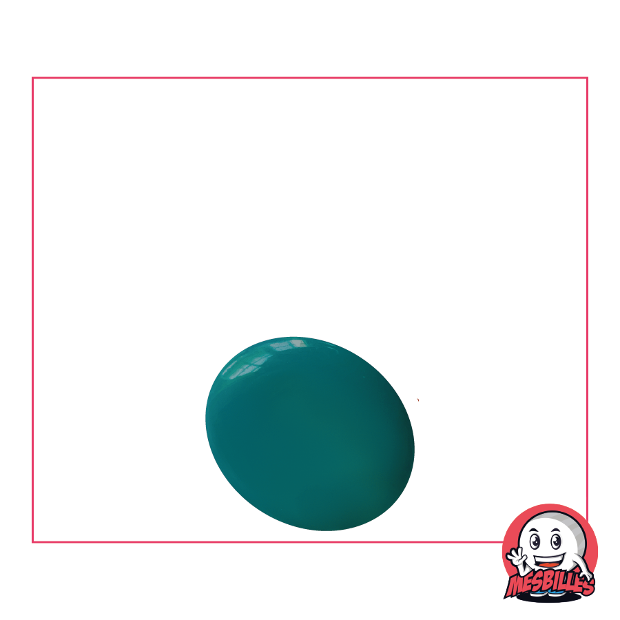1 Biglia Piatta Perla Blu Anatra 18 mm