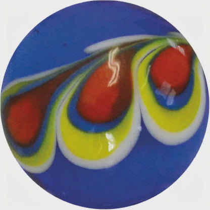 1 Biglia Art Pavone Blu 16 mm